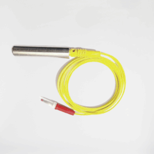 alt="Cavo di ritorno giallo con elettrodo"