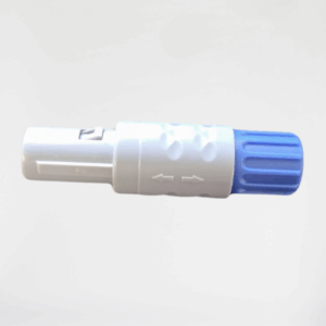 alt="Connettore volante blu 5 poli"